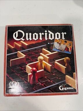 Vintage 1997 Edition Quoridor Abstract Strategy Board Game by Gigamic